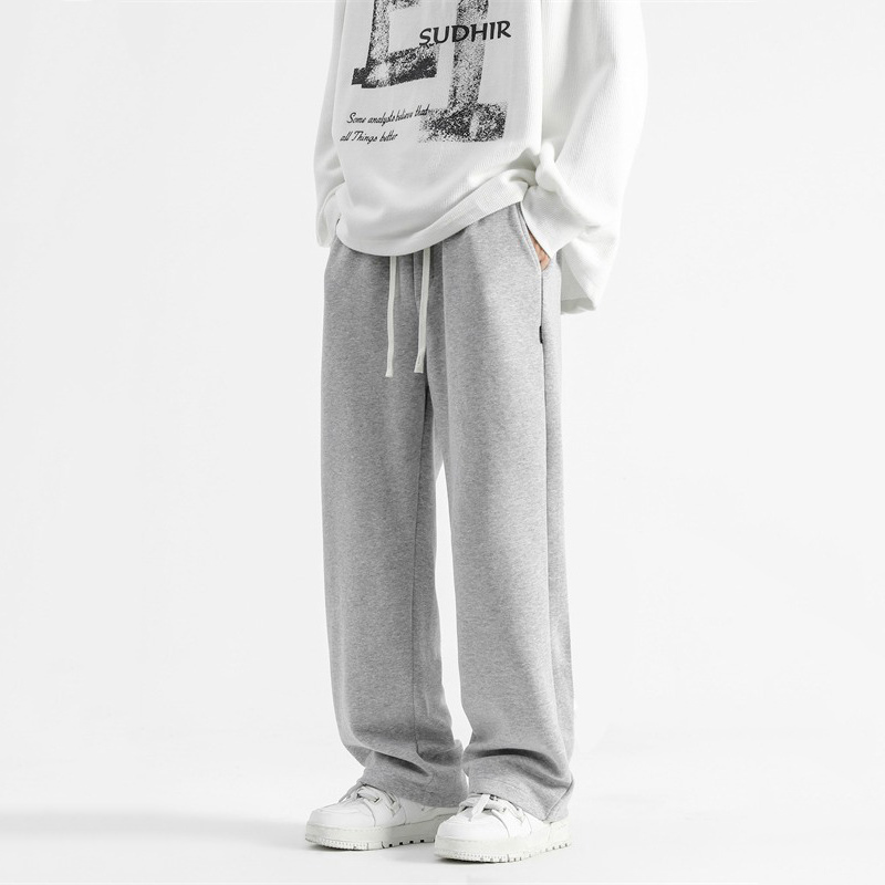 Streetwear Brand Pants - Pantaloni Sportivi TFETTERS Grigi da Uomo