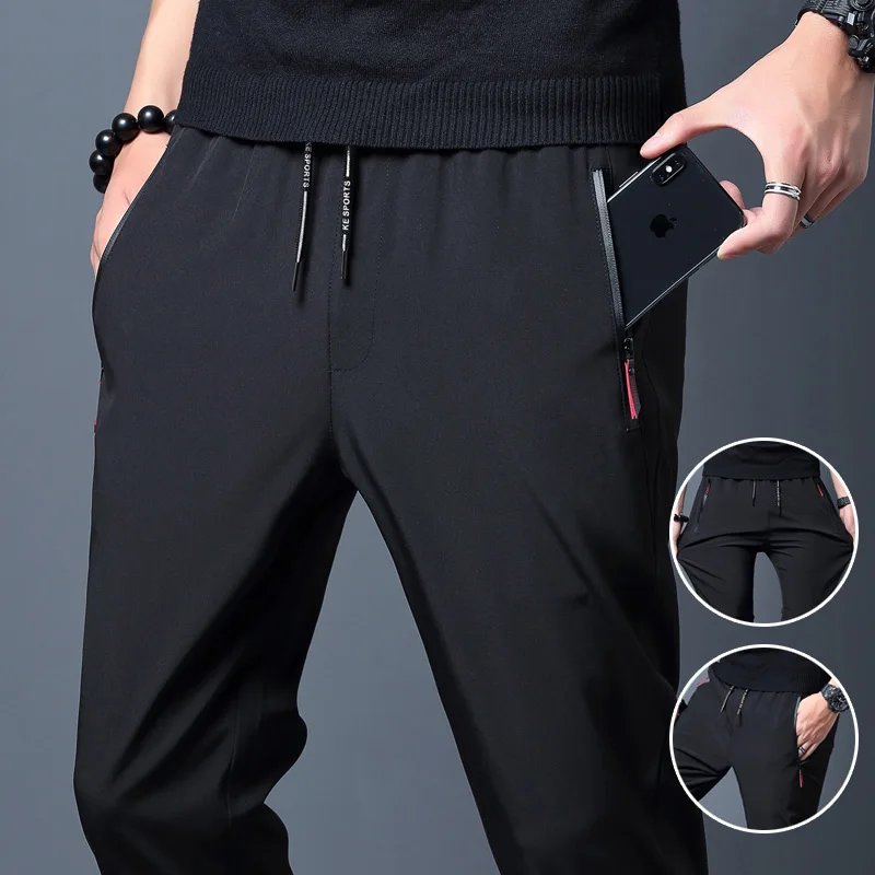 Streetwear Brand Pants - Pantaloni casual da uomo Dritto Slim