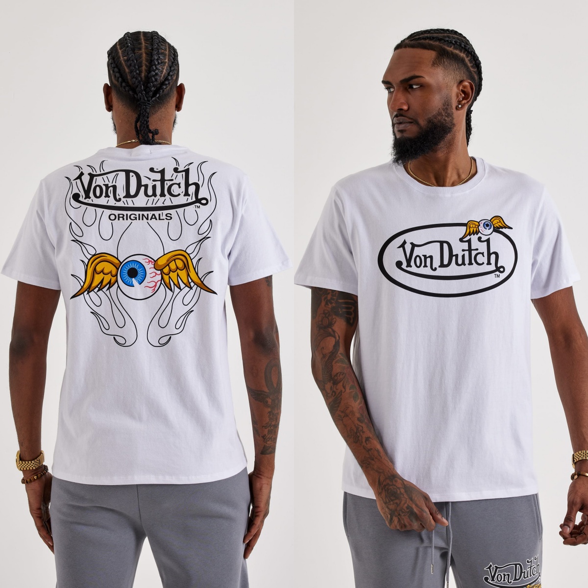 Streetwear Brand With Eye Logo - T-shirt con logo Flying Eye Von