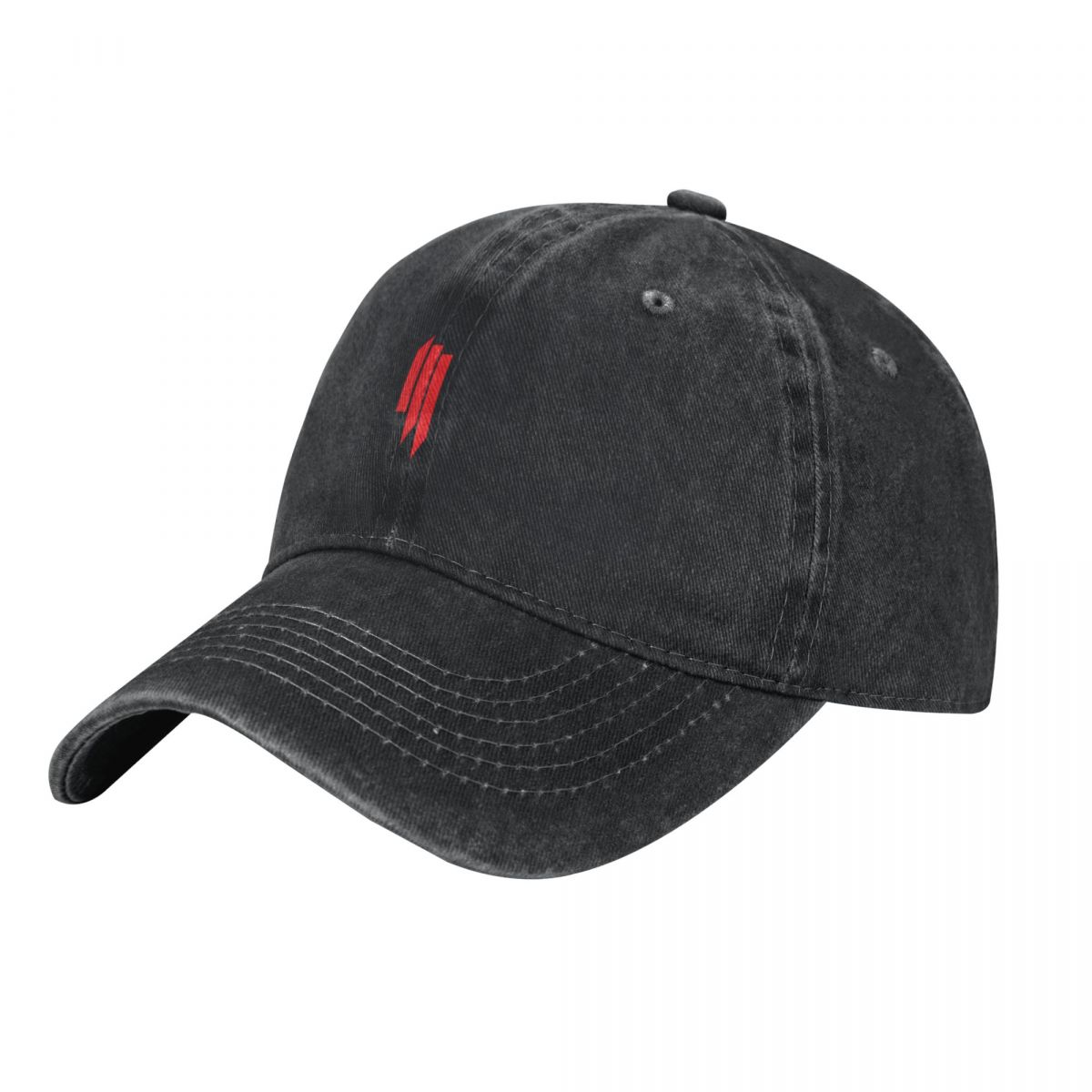 Streetwear Brand Essentials - T-Shirt Essenziale con Logo Skrillex, Cappello