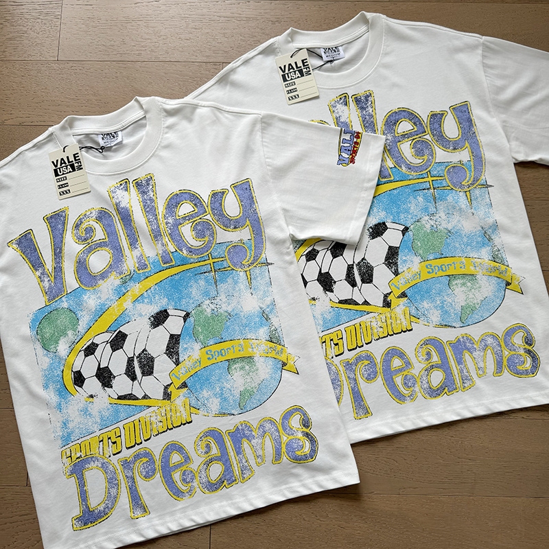 Valley Streetwear Brand - T-shirt in cotone a maniche corte