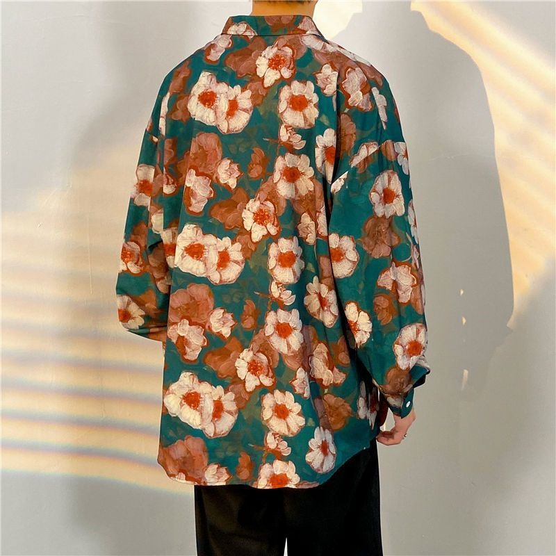 Camicia a fiori a maniche lung - Streetwear Brand With Flowers recensione e prezzo