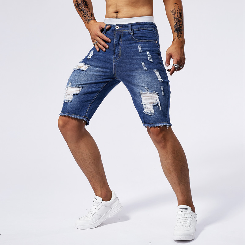 Pantaloncini di jeans strappat - Streetwear Brand Pants recensione e prezzo