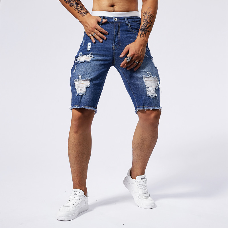 Pantaloncini di jeans strappat - Streetwear Brand Pants recensione e prezzo