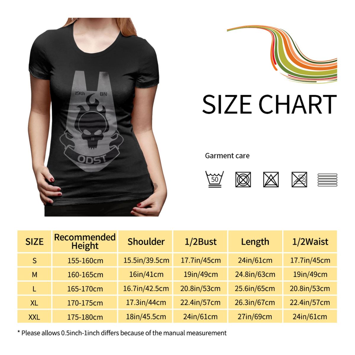 T-shirt da donna con patch UNS - Gothic Streetwear Brand recensione e prezzo