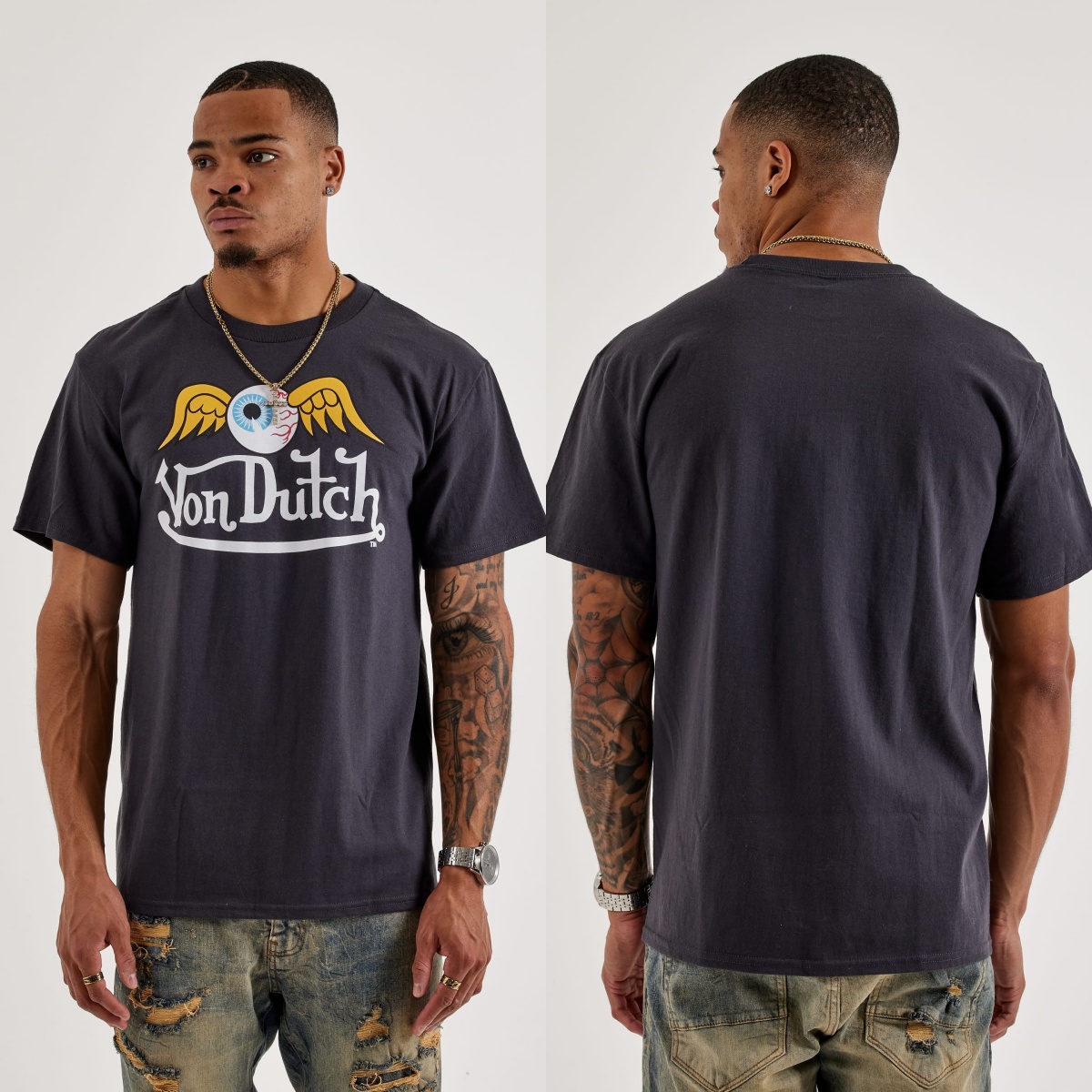 T-shirt con logo Flying Eye Vo - Streetwear Brand With Eye Logo recensione e prezzo